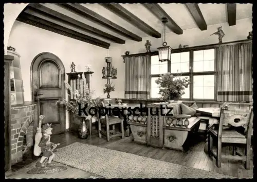 ÄLTERE POSTKARTE DREIS VULKANEIFEL HOTEL BEIM HOLZSCHNITZER BESITZER FERDINAND WIERZ WITTLICH-LAND AK Ansichtskarte cpa