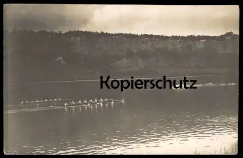 ALTE FOTO POSTKARTE TRIER RUDERREGATTA 1912 RUDERN RUDERER MOSEL regatta competition Ansichtskarte postcard cpa photo AK