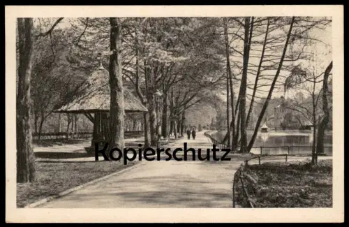 ALTE POSTKARTE EISENACH PROMENADE AM PRINZENTEICH Teich Park Ansichtskarte postcard AK cpa