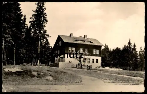 ÄLTERE POSTKARTE HORMERSDORF JUGENDHERBERGE ADOLF HENNECKE KLEINE HERBERGE ZWÖNITZ ERZGEBIRGE Sachsen postcard AK
