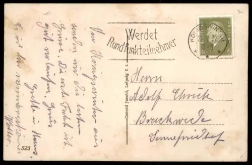 ALTE POSTKARTE KÖNIGSWINTER AM RHEIN MIT DRACHENFELS SCHIFF DAMPFER Steam Ship Steamer Rhein Rhine Rhin Rijn AK postcard