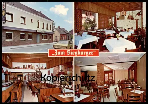 ÄLTERE POSTKARTE STRAELEN ZUM SIEGBURGER W. & M. SCHOLTEN ANNASTRASSE SCHWALM NETTE Spielautomat Siegburg AK postcard