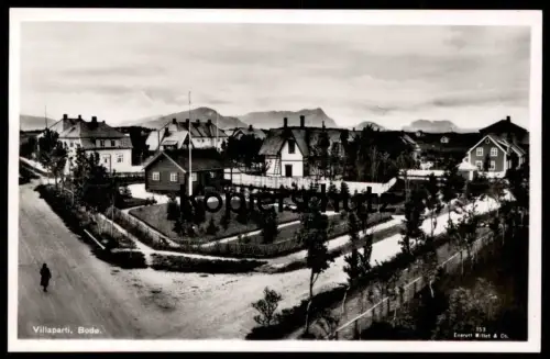 ALTE POSTKARTE BODO VILLAPARTI 1942 Bodø Norwegen Norway Norge Norvege Ansichtskarte AK cpa postcard