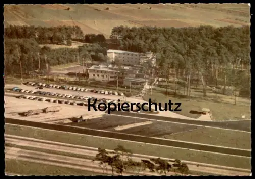 ÄLTERE POSTKARTE AUTOBAHN-HOTEL PFUNGSTADT BEI DARMSTADT RASTHAUS RASTHOF AUTOHOF RASTSTÄTTE highway motorway autoroute