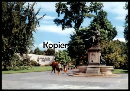 ÄLTERE POSTKARTE HEILBRONN HARMONIE GASTSTÄTTEN CAFÉ DENKMAL ROBERT MAYER Ansichtskarte AK postcard cpa