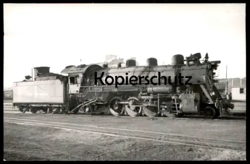 ALTE ORIGINAL POSTKARTE DAMPFLOK 1202 DENVER RIO GRANDE WESTERN USA LOKOMOTIVE locomotive à vapeur steam train postcard