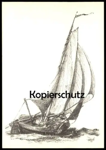 ÄLTERE KÜNSTLER POSTKARTE MARKER BOTTER PENTEKENING PETER DORLEYN BARK SCHIFF bateau sailing ship Ansichtskarte postcard