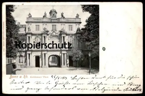 ALTE POSTKARTE BONN KOBLENZER THOR KOBLENZERTOR Koblenzer Tor Ansichtskarte AK cpa postcard