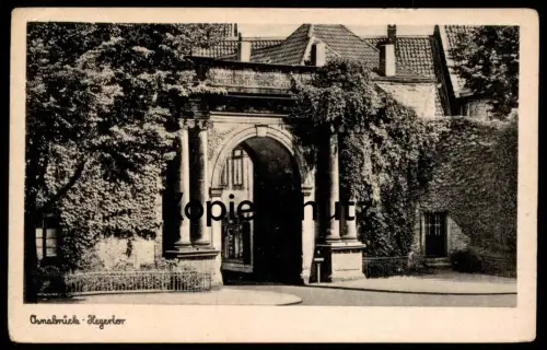 ALTE POSTKARTE OSNABRÜCK HEGERTOR HEGER TOR Ansichtskarte AK postcard cpa
