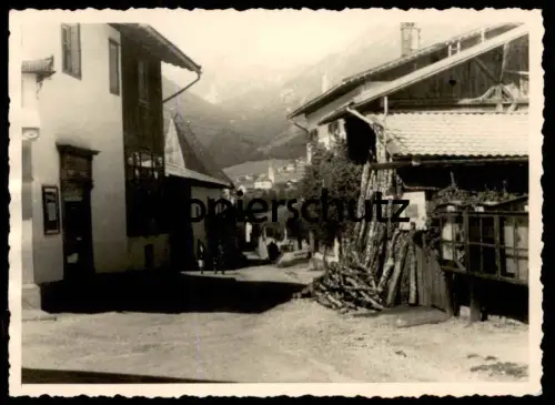 ALTES ORIGINAL FOTO MATREI AM BRENNER 1942 WEG NACH INNSBRUCK Tirol Österreich Photo