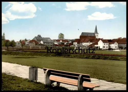 ÄLTERE POSTKARTE MECKENHEIM BANK BUCHDRUCKEREI JOH. METZINGER PAPIER-SCHREIBWAREN BÜROBEDARF RHEINLAND Ansichtskarte