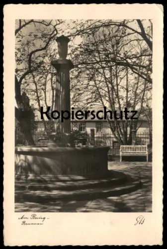 ALTE POSTKARTE MARBURG AN DER LAHN AM BERING-BRUNNEN Behring AK Ansichtskarte cpa postcard