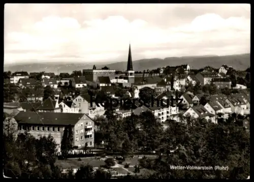 ÄLTERE POSTKARTE WETTER-VOLMARSTEIN RUHR PANORAMA TOTALANSICHT Ansichtskarte AK postcard cpa