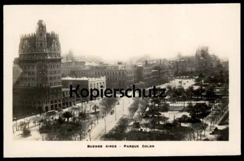 ALTE POSTKARTE BUENOS AIRES PARQUE COLON PARK PARC ARGENTINIEN Ansichtskarte postcard cpa AK