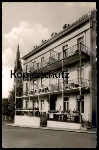 ÄLTERE POSTKARTE SCHLANGENBAD PARKHOTEL BESITZER FRZ. PAUL ERBEN PARK HOTEL Ansichtskarte AK postcard cpa