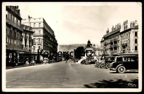 ALTE POSTKARTE VALENCE PLACE DE LA RÉPUBLIQUE Oldtimer old cars car Auto Autos Ansichtskarte AK cpa postcard