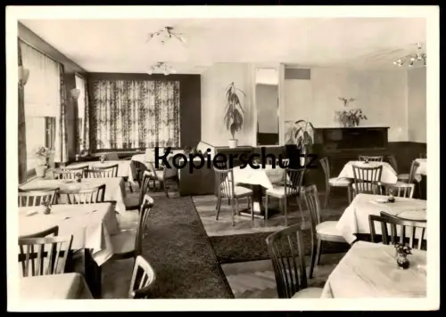 ALTE POSTKARTE KÖNIGSTEIN IM TAUNUS CAFÉ DORN INNENANSICHT BEHAGLICHES FAMILIENKAFFEE MIT KONDITOREI AK Ansichtskarte