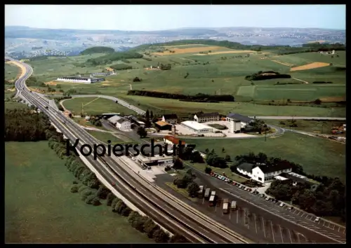 ÄLTERE POSTKARTE AUTOBAHN-RASTHAUS MONTABAUR RASTHOF AUTOHOF RASTSTÄTTE ZUBRINGER highway motorway autoroute postcard AK