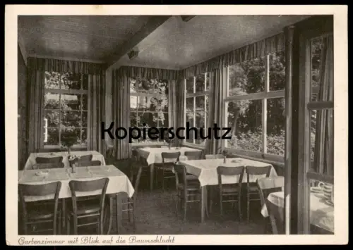 ÄLTERE POSTKARTE WOLFSHAGEN DREI-GLOCKEN-HEIM SCHARBEUTZ LÜBECKER BUCHT UMITTELBAR AM BUCHENWALD KAMMER Ansichtskarte AK