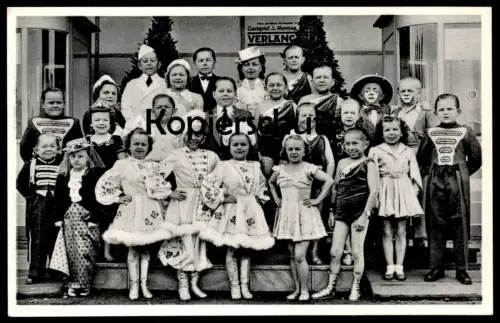 ALTE POSTKARTE C. H. SCHÄFERS CIRCUS-STADT LILIPUT Liliputaner Zirkus Cirque Lilliputian Midget postcard Ansichtskarte