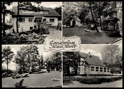ÄLTERE POSTKARTE HOLZEM SANATORIM HAUS HARDT BESITZER PAUL MÜLLER BAD MÜNSTEREIFEL Ansichtskarte AK cpa postcard