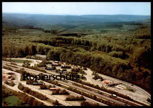 ÄLTERE POSTKARTE AUTOBAHN-RASTHAUS IM SPESSART ROHRBRUNN RASTSTÄTTE motorway highway autoroute Ansichtskarte AK postcard