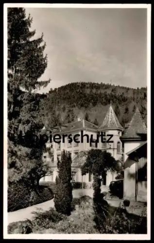 ALTE POSTKARTE SANATORIUM SCHLOSS HAUSBADEN BADENWEILER Schloss castle chateau Ansichtskarte postcard cpa AK