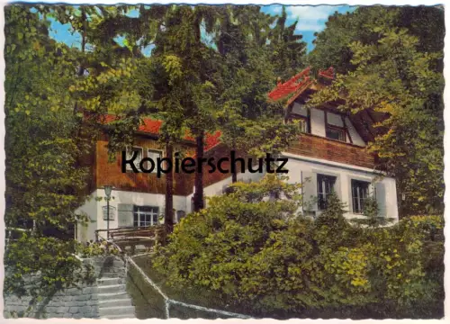 ÄLTERE POSTKARTE EDENKOBEN WEINSTRASSE EDENKOBENER HÜTTE HÜTTENBRUNNEN PFÄLZERWALDVEREIN Ansichtskarte AK cpa postcard