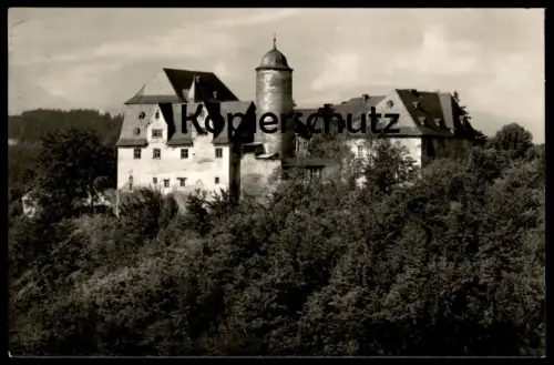 ÄLTERE POSTKARTE LEUTENBERG IN THÜRINGEN DIE FRIEDENSBURG Burg Schloss castle chateau Ansichtskarte AK postcard cpa