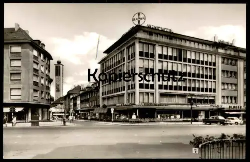 ÄLTERE POSTKARTE KLINGENSTADT SOLINGEN AM UFERGARTEN SCHWANEN APOTHEKE BAYER ARZNEIMITTEL KLOSTERFRAU Ansichtskarte AK