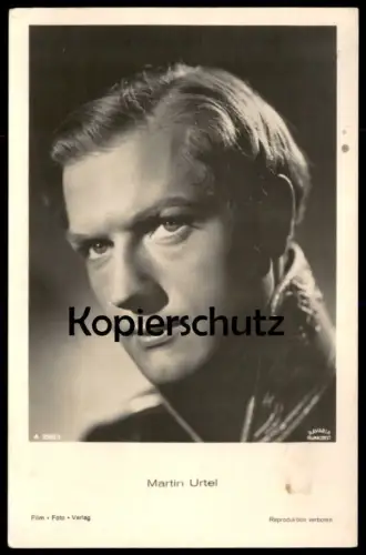 DREI ALTE POSTKARTEN FILM-SCHAUSPIELER MARTIN URTEL WILLI ROSE JOSEF SIEBER actor acteur AK Ansichtskarte postcard cpa