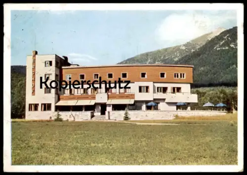 ALTE POSTKARTE SEEFELD 1942 TIROL HOTEL BERGHOF AK Ansichtskarte postcard cpa