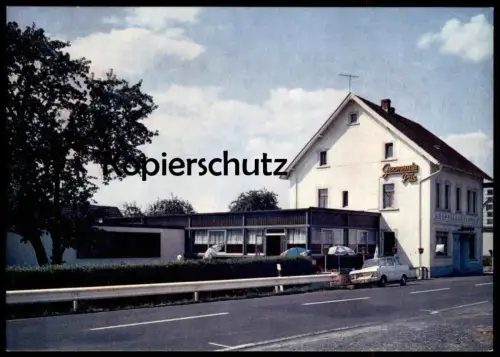 ÄLTERE POSTKARTE BRUCHERTSEIFEN GASTHOF KROPPACHER SCHWEIZ BESITZER E. WEEKE HAMM (SIEG) GERMANIA PILS BIER postcard cpa