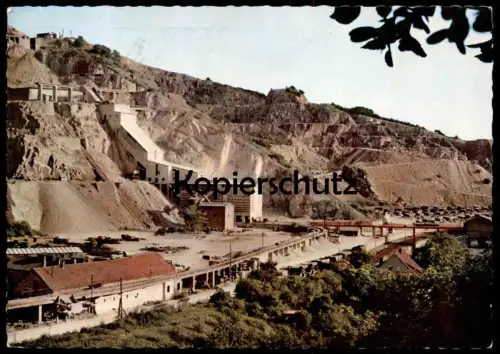 ÄLTERE POSTKARTE RAMMELSBACH STEINBRUCHBETRIEBE GMBH STEINBRUCH KREIS KUSEL AK Ansichtskarte cpa postcard