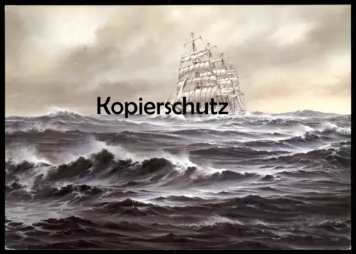 ÄLTERE KÜNSTLER POSTKARTE VIERMASTBARK PAMIR F. LAEISZ BAUJAHR 1905 SEGELSCHIFF MALER GÜNTHER TODT Schiff sailing ship