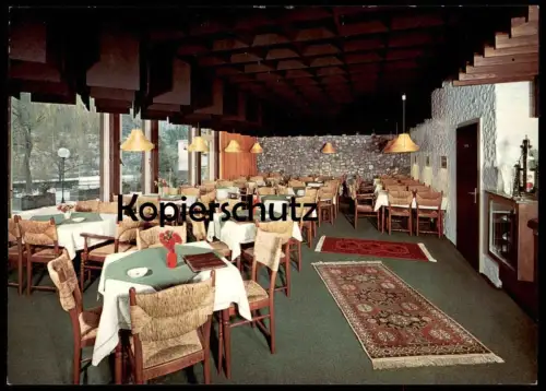 ÄLTERE POSTKARTE OBERHARMERSBACH HOTEL BÄREN BESITZER R. U. G. KUBER GESELLSCHAFTSRÄUME ASBACH AK Ansichtskarte postcard