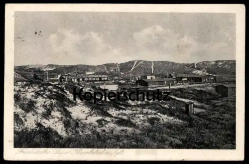 ALTE POSTKARTE SYLT KLAPPHOLTAL FREIDEUTSCHES LAGER 1926 KLAPPHOLTTAL AK Ansichtskarte postcard cpa