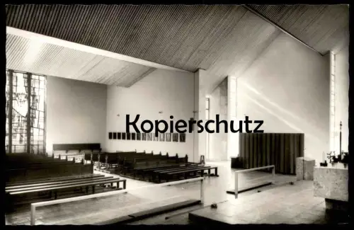 ÄLTERE POSTKARTE MOTTEN KATHOLISCHE PFARRKIRCHE UMGEBAUT UND ERWEITERT 1965 - 66 AK Ansichtskarte postcard