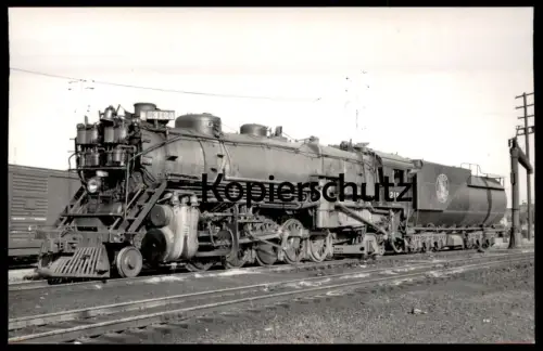ALTE ORIGINAL POSTKARTE DAMPFLOK 2124 GREAT NORTHERN USA LOKOMOTIVE locomotive à vapeur steam train AK postcard cpa