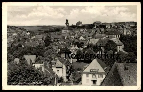 ALTE POSTKARTE SIMMERN HUNSRÜCK PANORAMA GESAMTANSICHT Ansichtskarte AK cpa postcard