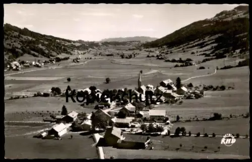 ALTE POSTKARTE THALKIRCHDORF OBERSTAUFEN IM ALLGÄU LUFTBILD PANORAMA AERO EXPRESS MÜNCHEN Ansichtskarte AK cpa postcard