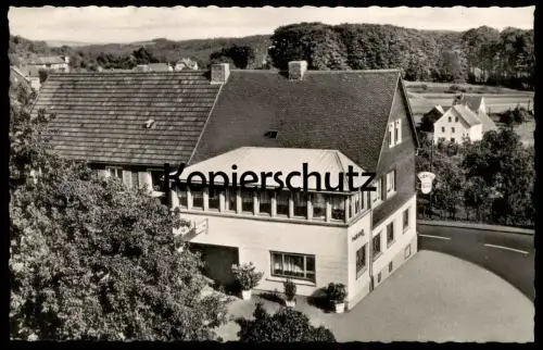 ÄLTERE POSTKARTE ZINHAIN GASTHAUS UND PENSION KLEBER BAD MARIENBERG Westerwald Ansichtskarte AK cpa postcard
