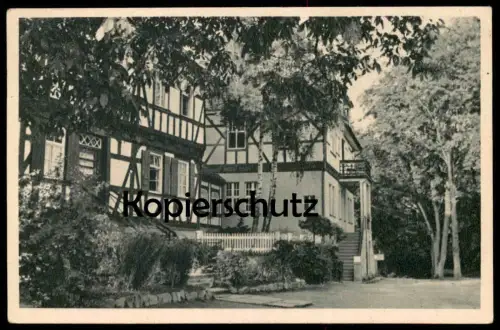 ALTE POSTKARTE DER ASCHENHOF POST ALBRECHTS THÜRINGEN SUHL Ansichtskarte postcard cpa AK