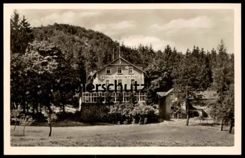 ALTE POSTKARTE HAUS MARIENHOF KATHOLISCHES MÄNNERWERK LAHR BEI KÖNIGSWINTER Ansichtskarte AK cpa postcard