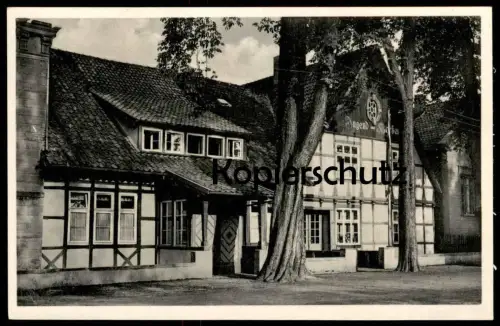 ALTE POSTKARTE LEMGO JUGENDHERBERGE GIEBELEMBLEM Ansichtskarte AK cpa postcard