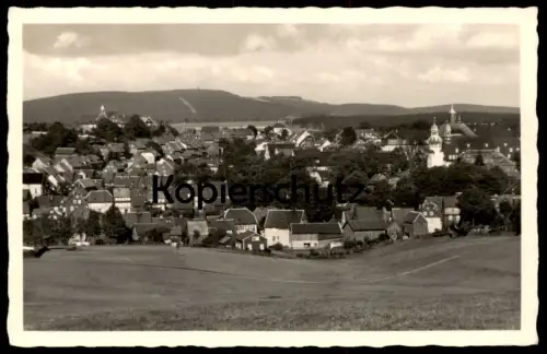 ÄLTERE POSTKARTE CLAUSTHAL-ZELLERFELD PANORAMA TOTALANSICHT HARZ OBERHARZ STEMPEL 1956 AK Ansichtskarte cpa postcard