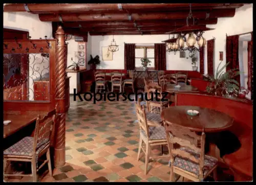 ÄLTERE POSTKARTE ROTTACH-EGERN WALLBERGBAHN CAFÉ RESTAURANT ALPENWILDPARK AN DER TALSTATION Ansichtskarte postcard