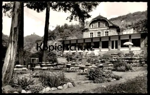 ÄLTERE POSTKARTE WALD-GASTHOF KAMMERBURG STRECKE LORCH BAD SCHWALBACH WISPERTAL POST RÜDESHEIM postcard AK Ansichtskarte