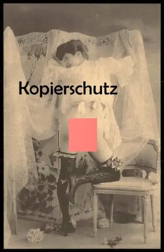 ÄLTERE REPRO ? POSTKARTE AKT NACKTE FRAU EROTIK POPO eroticism femme nus nude woman bottom nudity postcard