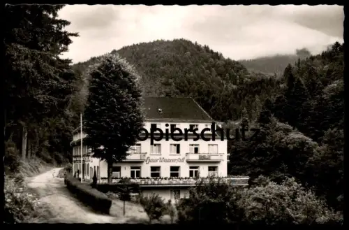 ÄLTERE POSTKARTE HAUS WASSERFALL LIERBACHTAL BEI ALLERHEILIGEN OPPENAU Ansichtskarte AK cpa postcard